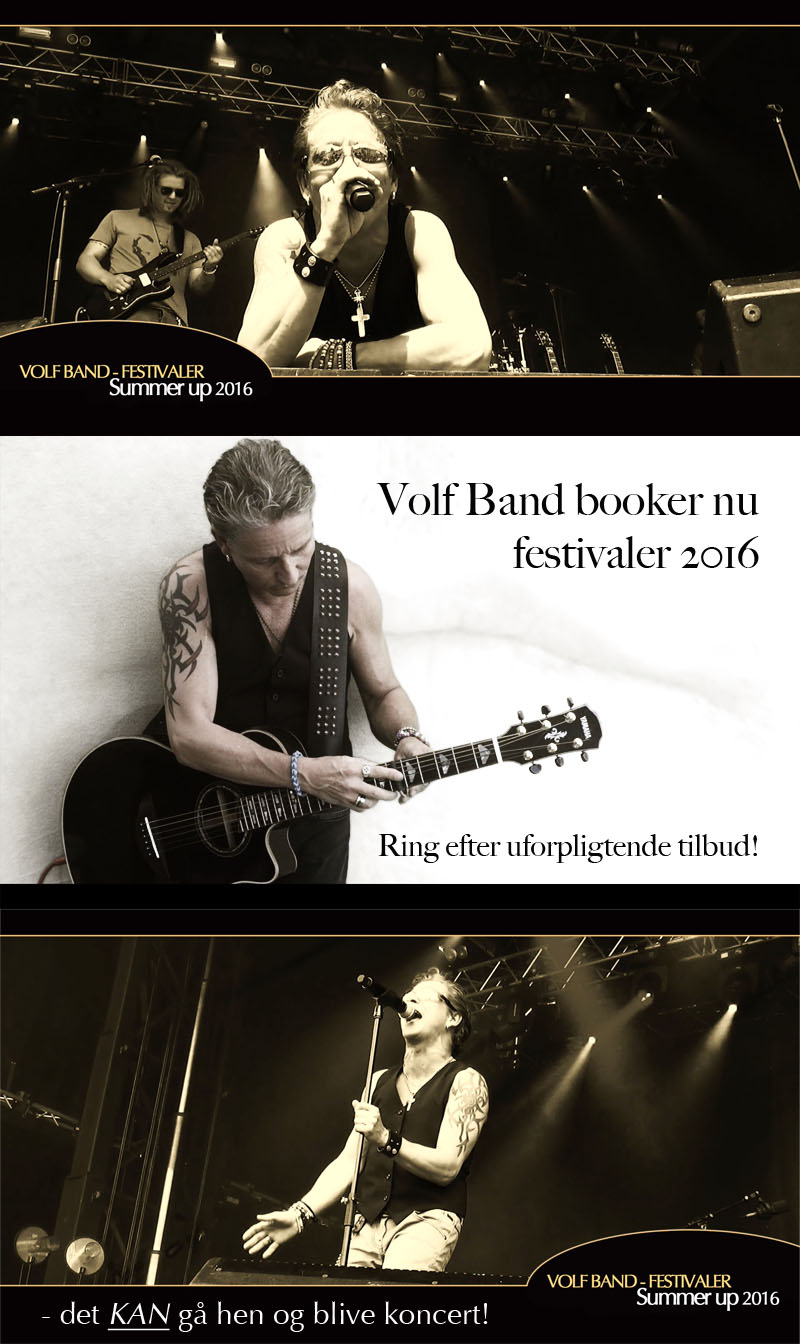 Volf Band booker nu 2016 - brun look